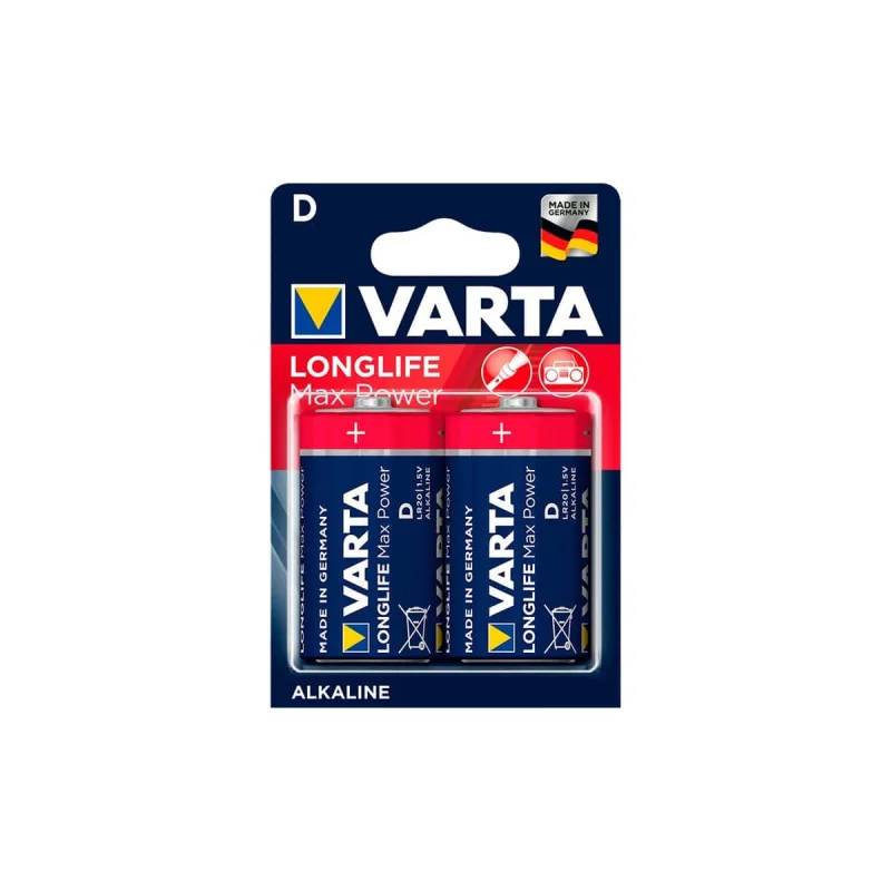 Piles LR20 Alcaline LongLife - VARTA - Image 1