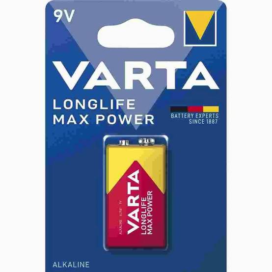 Pile Alcaline 9V LongLife Max Power - VARTA - Image 3