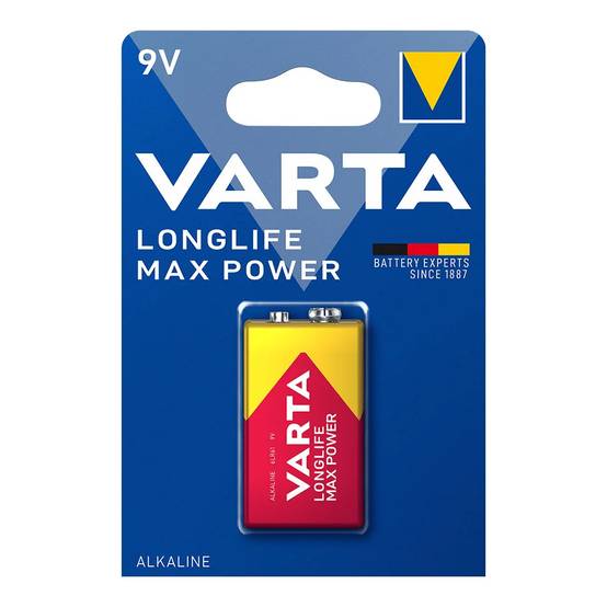 Pile Alcaline 9V LongLife Max Power - VARTA - Image 5