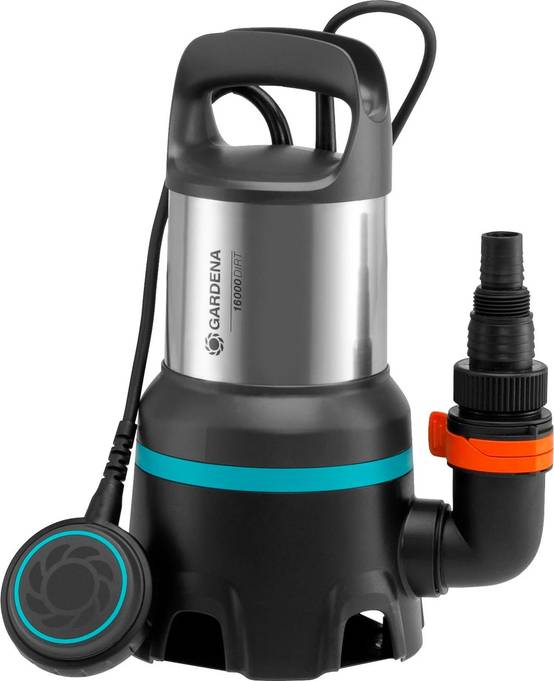 Pompe d'évacuation eaux chargées 450W 16000l/h - GARDENA - Image 1