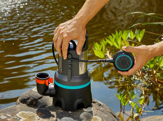 Pompe d'évacuation eaux chargées 450W 16000l/h - GARDENA - Image 6