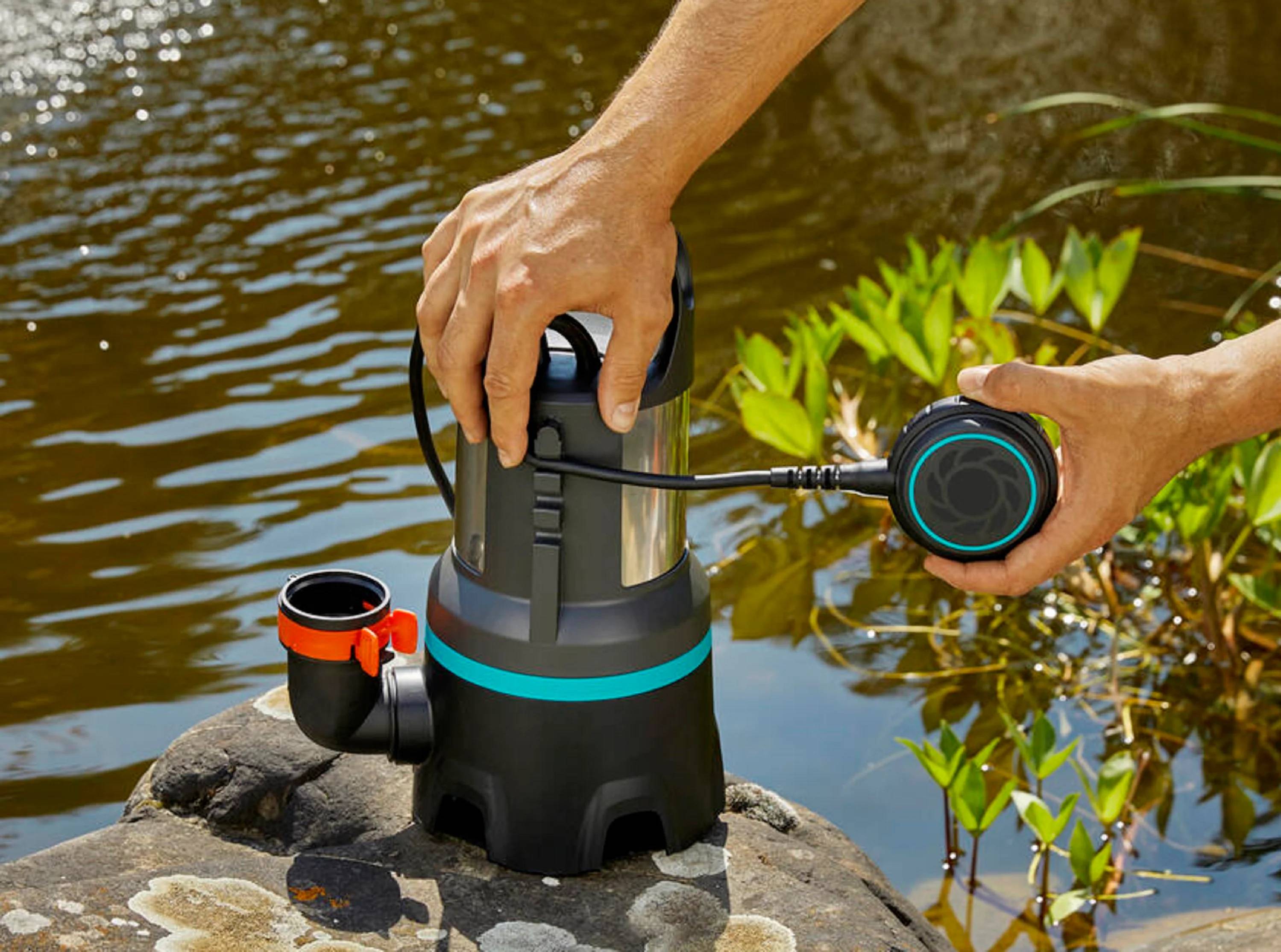 Pompe d'évacuation eaux chargées 450W 16000l/h - GARDENA - Image 6