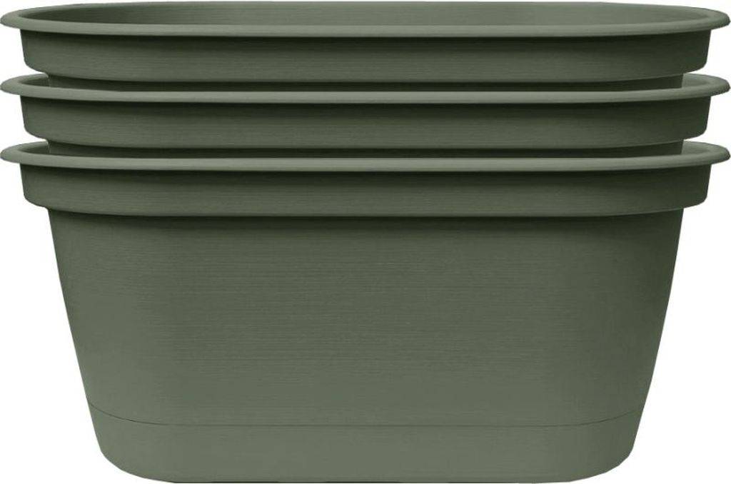Jardinière L'Autonome Kaki 50 cm - ECLOZ