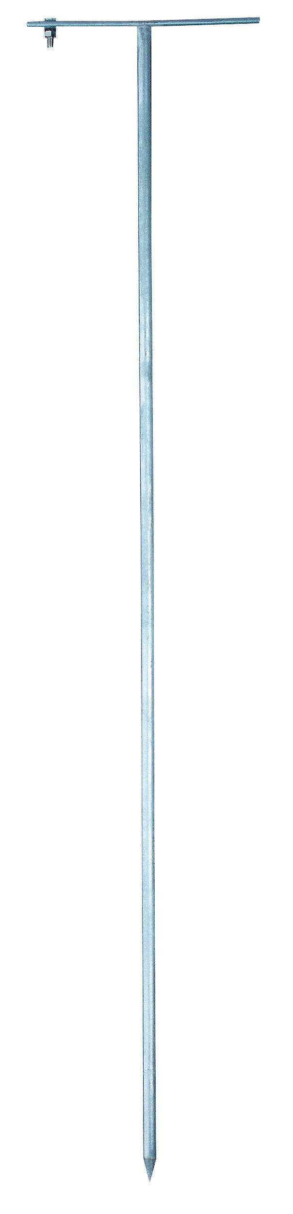 Piquet de terre spécial zingué, 75cm, clôture mobile