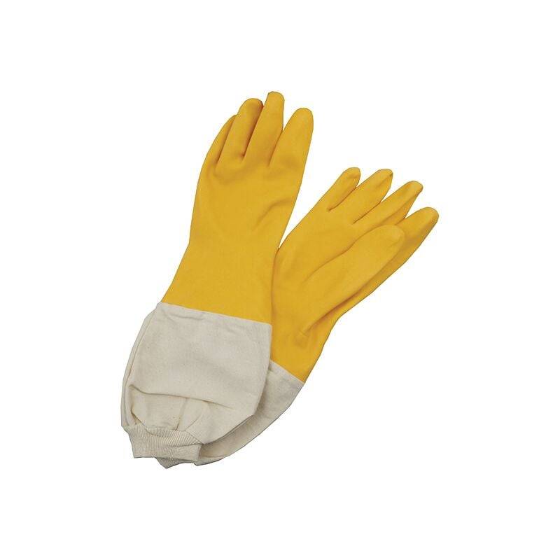 Gant Apiculteur Latex Coton Bleu Taille 8 - ICKO APICULTURE
