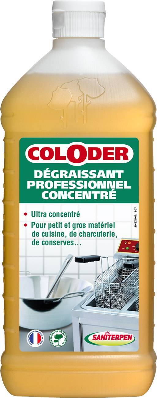 Saniterpen - SANITERPEN COLODER DEGRAISSANT PROFESSIONNEL CONCENTRE 1L