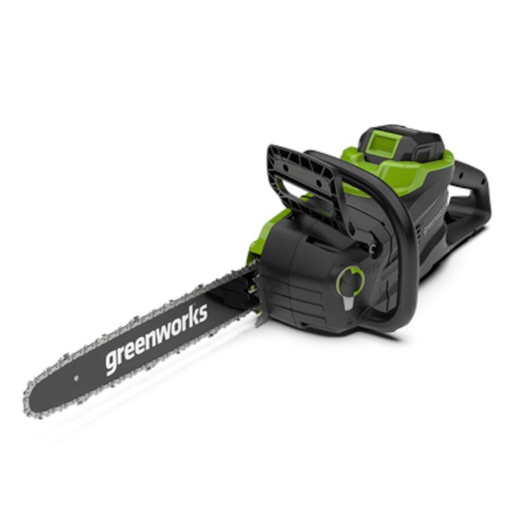 Greenworks - Tronçonneuse 48V 36cm BRUSHLESS 20m/s + 1 batterie 4Ah 48V + 1 chargeur - GREENWORKS