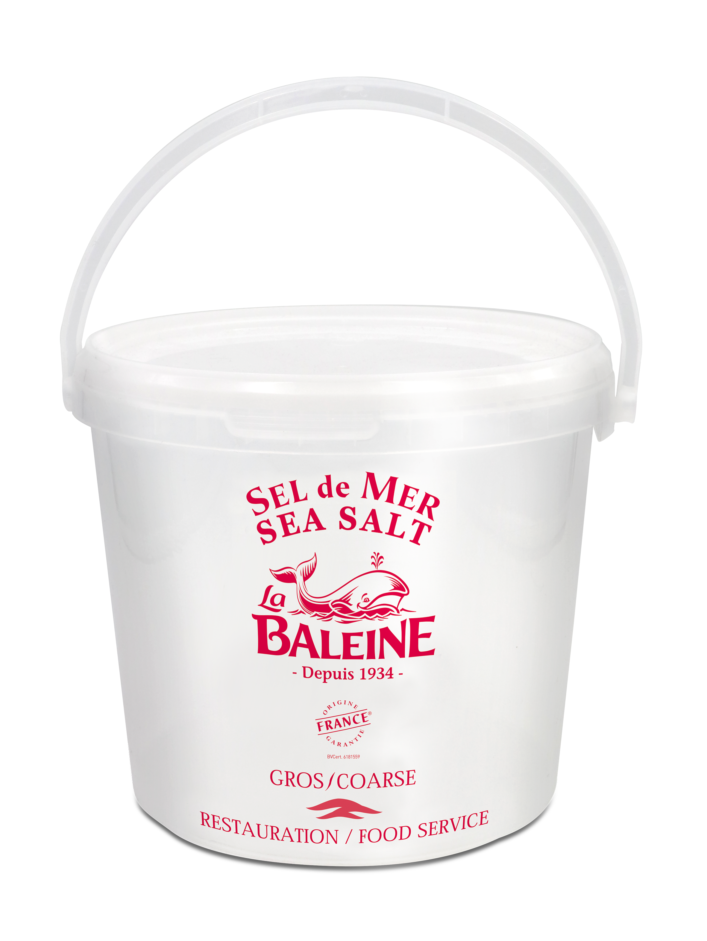 La baleine - Gros sel de mer 5 kg - La Baleine