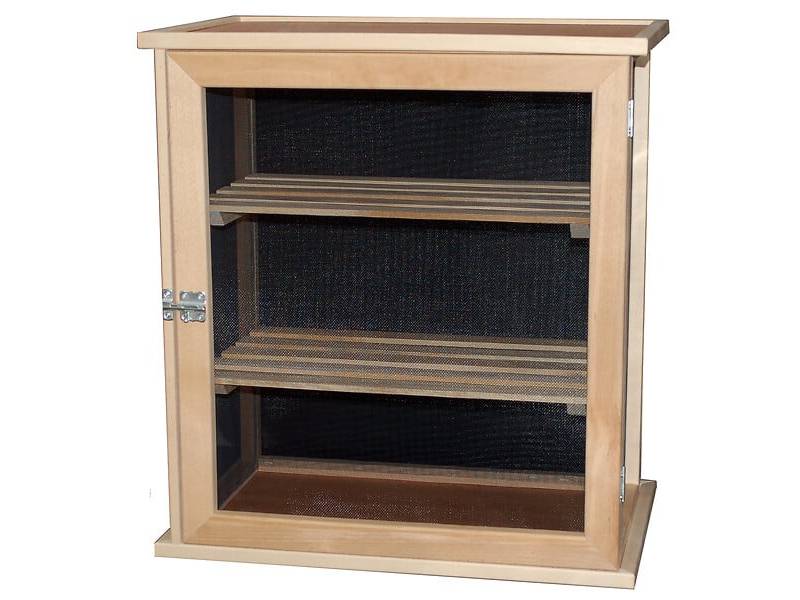 Garde-manger bois de hêtre L. 55 x P. 36 x H. 60 cm - Masy - Image 1
