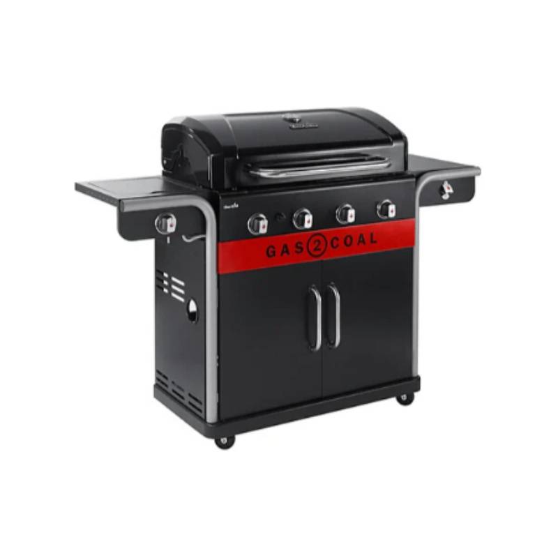 Char-broil - Barbecue Hybride 4 Brûleurs Acier Inoxydable Noir 154,9 cm - CHAR-BROIL - Image 9