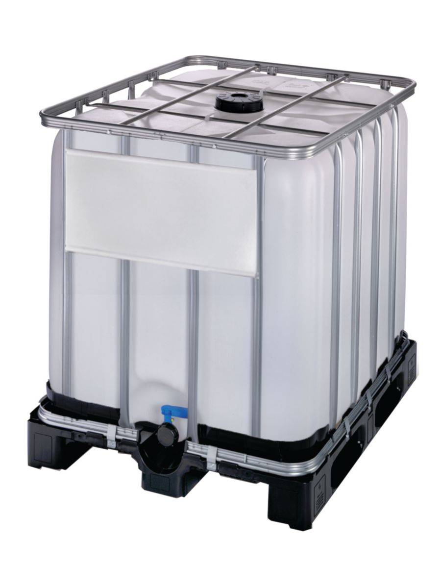 Graf - Récupérateur d'eau de pluie 1000L sur palette structure acier - GARANTIA