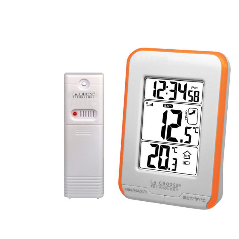Centrale météo Blanc Orange - LA CROSSE TECHNOLOGY