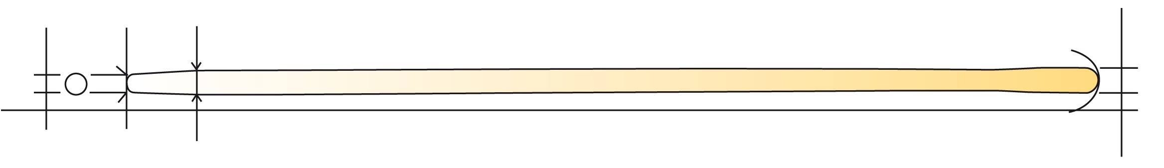 Jacquenet Malin - manche de fourche à foin en bois de hêtre droit, à douille - œil Ø 38mm L. 1,5m - Jacquenet Malin - Image 2
