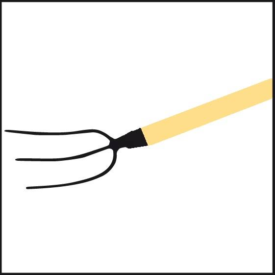 Jacquenet Malin - manche de fourche à foin en bois de hêtre droit, à douille - œil Ø 38mm L. 1,5m - Jacquenet Malin - Image 1