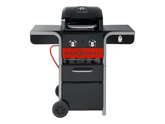 Char-broil - Barbecue charbon et gaz hybride Char-Broil Gas2Coal 2.0 210