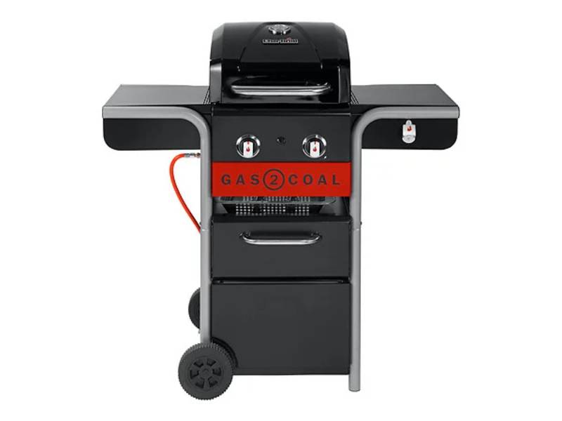 Char-broil - Barbecue charbon et gaz hybride Char-Broil Gas2Coal 2.0 210