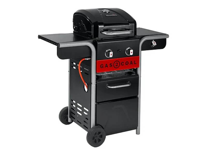 Char-broil - Barbecue charbon et gaz hybride Char-Broil Gas2Coal 2.0 210 - Image 3