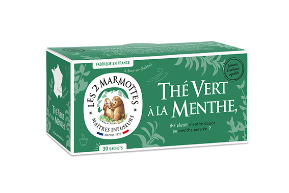 Les 2 Marmottes - THE VERT MENTHE