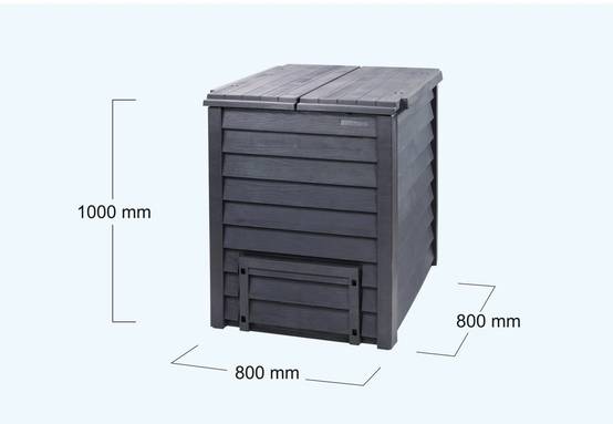 Composteur Thermo-Wood 600 L avec grille de fond - GARANTIA - Image 1