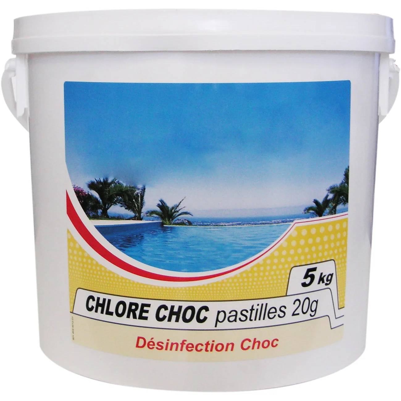 Chlore choc pastille chlore 5kg - NMP CHLORE CHOC