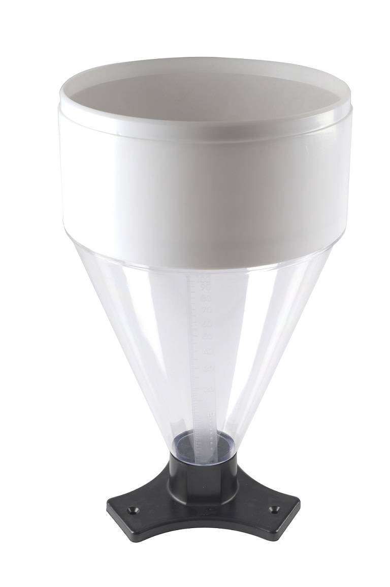 Stil - Pluviomètre géant en plastique transparent H.23 L.39 P.23 cm - Stil - Image 2