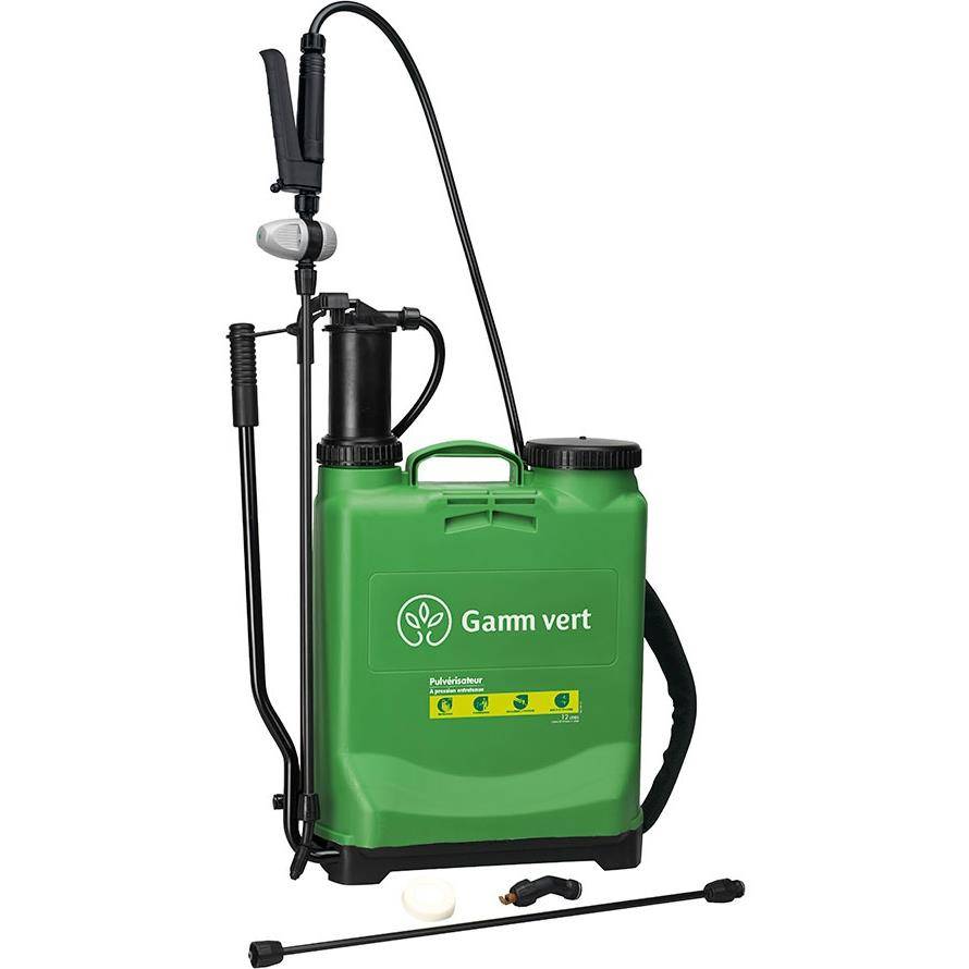 Gamm Vert - Pulvérisateur à dos à pression entretenue GAMM VERT 12 L