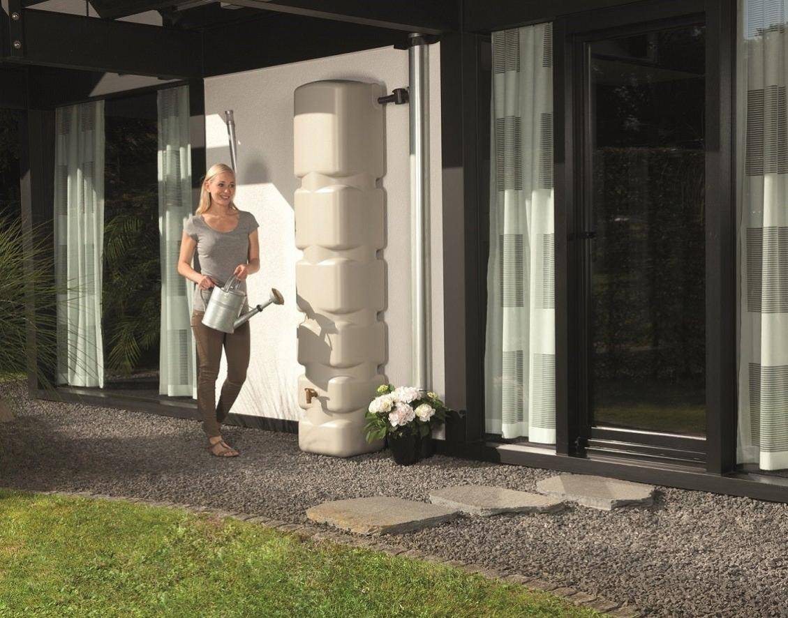 Garantia - Récupérateur d'eau de pluie 300L Basic sable - GARANTIA - Image 3