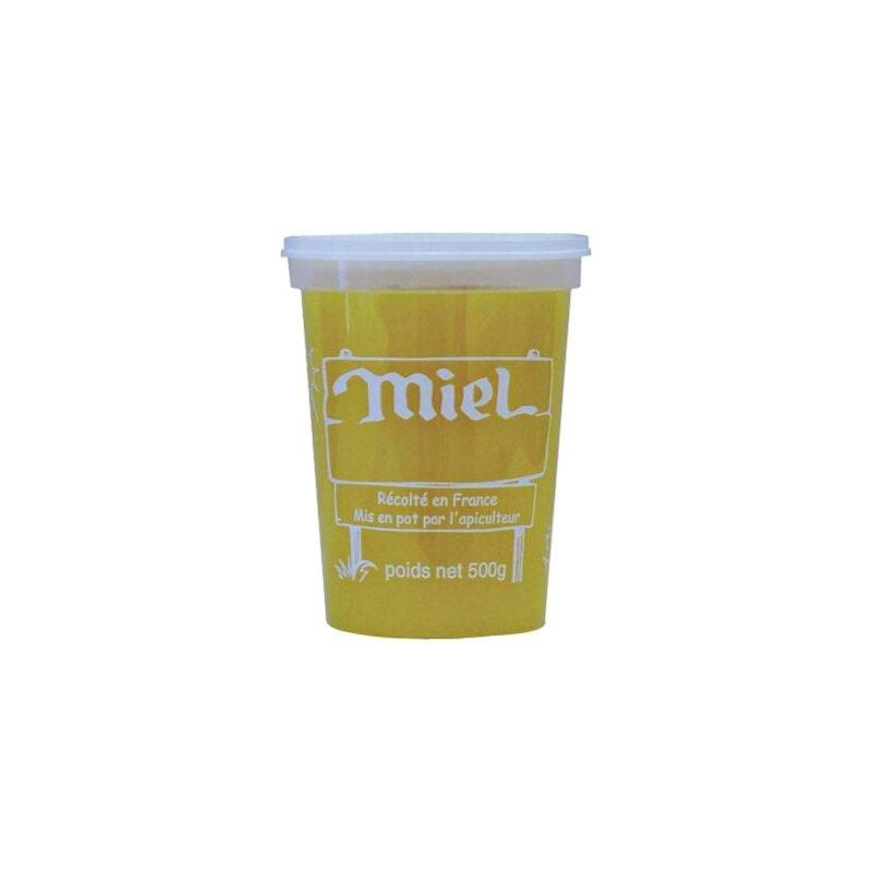 Pot en plastique pour miel pack de 10 - La jocondienne