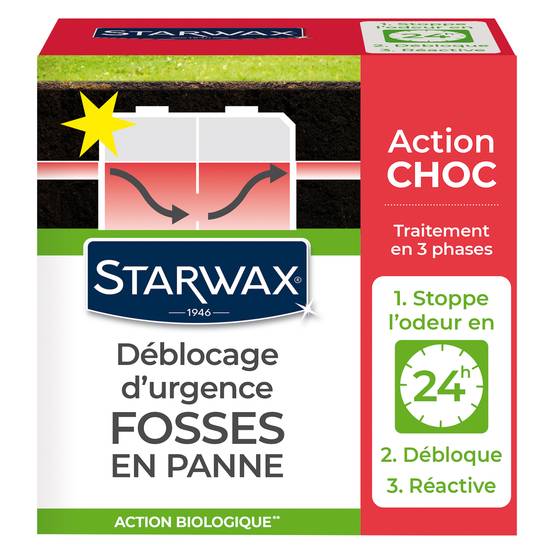 Starwax - Traitement urgence fosse bloquée - Image 1