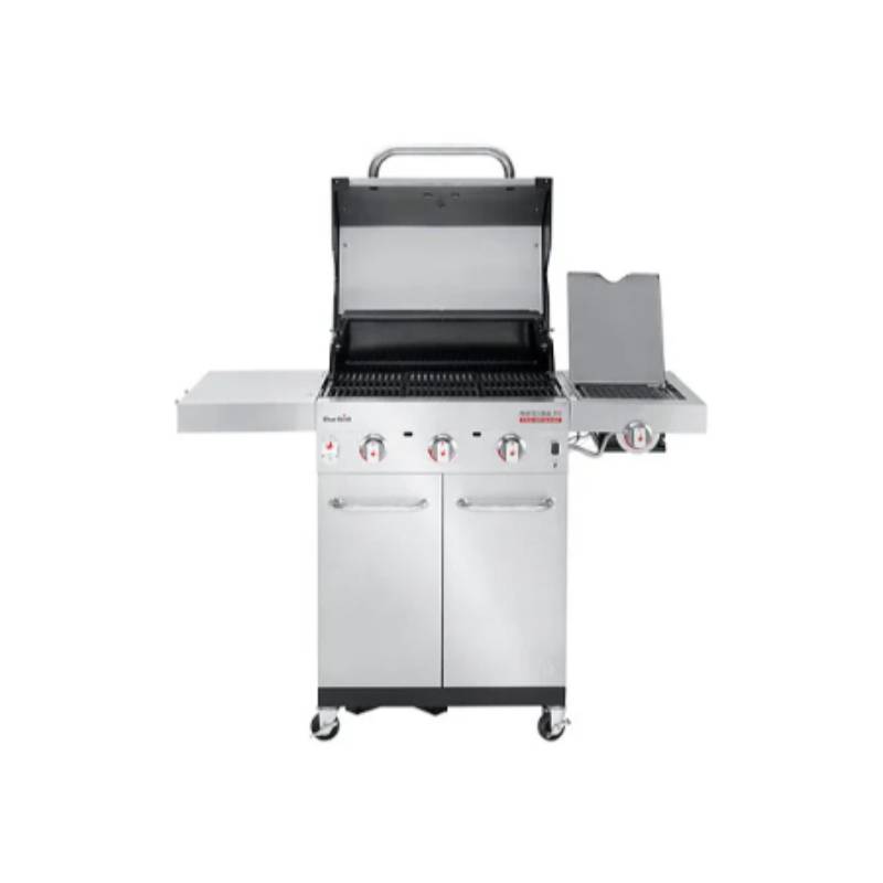 Char-broil - Barbecue à Gaz Inox 3 Brûleurs + 1 Latéral Infrarouge 134 x 54 x 120,9 cm - CHAR-BROIL - Image 4