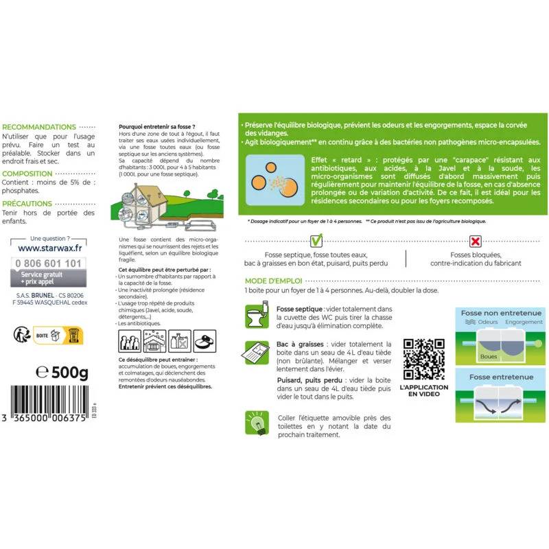 Starwax - Traitement activateur biologique micro capsules - STARWAX - Image 2