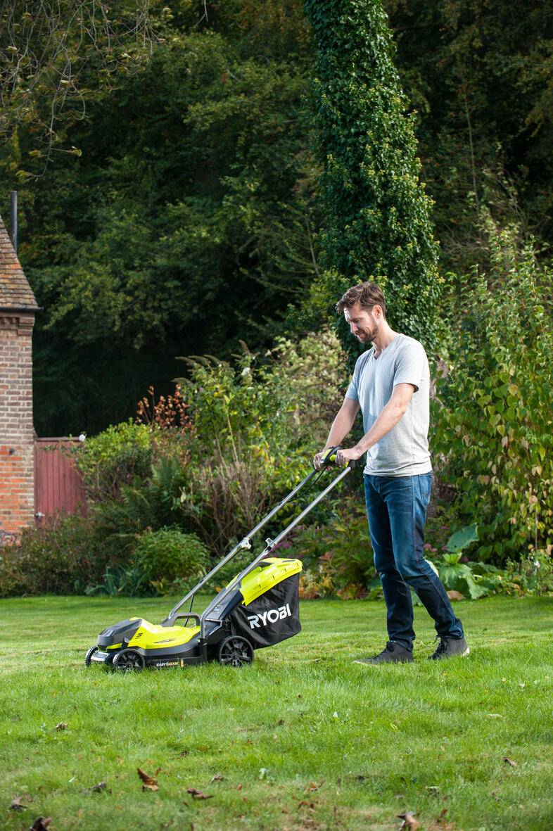 Ryobi - Pack tondeuse coupe-bordure sans fil 18V batterie et chargeur inclus  - RYOBI - Image 16