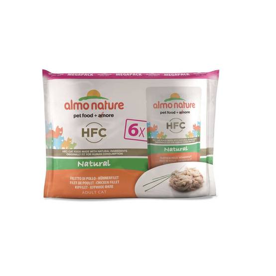 Almo Nature - Pâtée en bouillon HFC pour chat adulte au filet de poulet - lot 6 x 55 gr - ALMO NATURE - Image 3