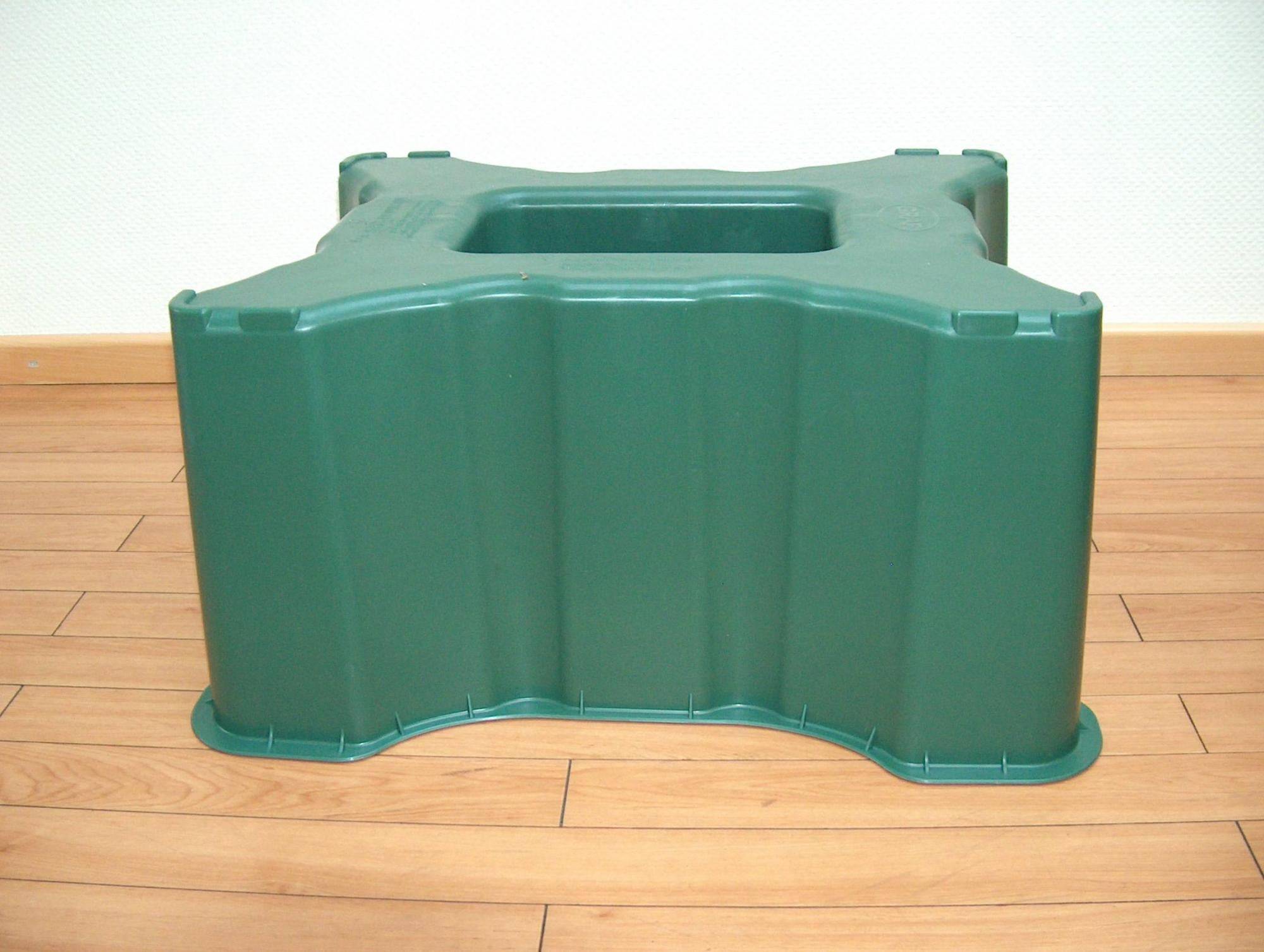 Graf - Support pour récupérateur d'eau de pluie 300L vert  - GRAF - Image 1