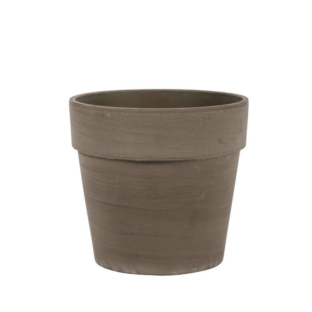 Ecloz - Pot Calima Basalt Contenant Terre Cuite Rond Ø 13 cm H 12,2 cm – ECLOZ