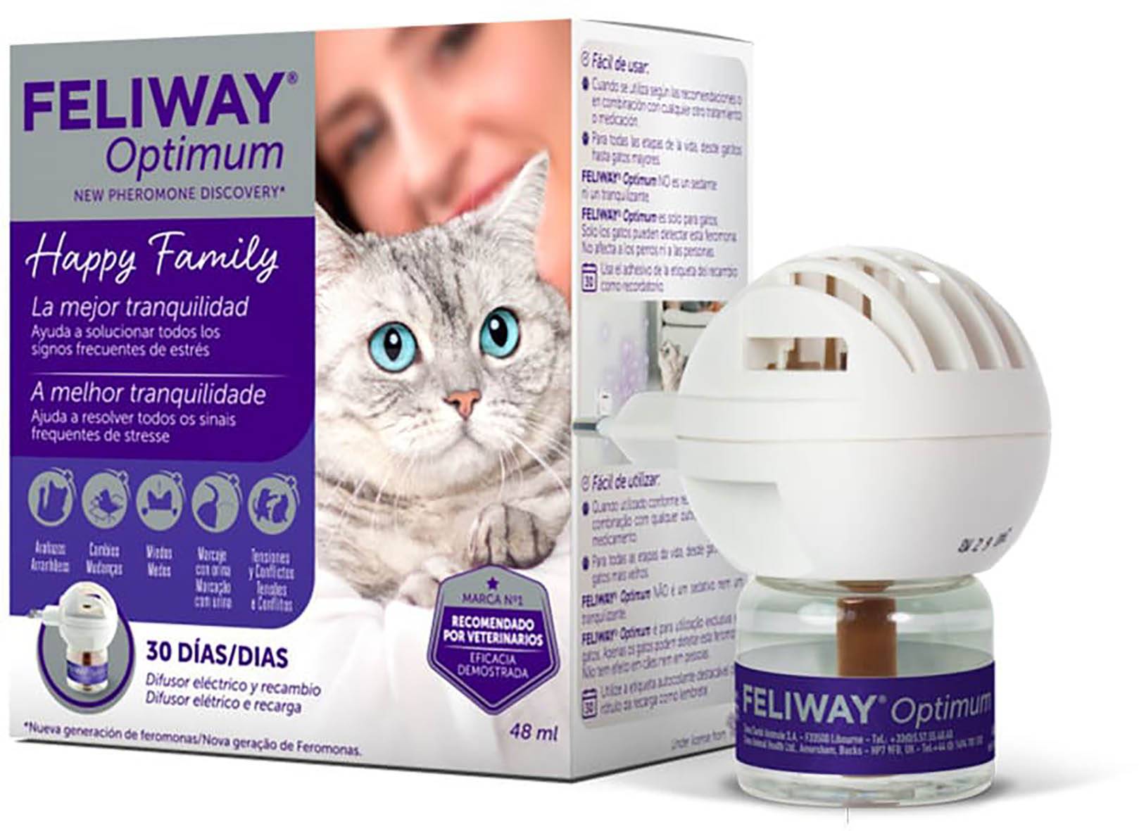 Kit Complet Diffuseur + Recharge Pour Chat – FELIWAY