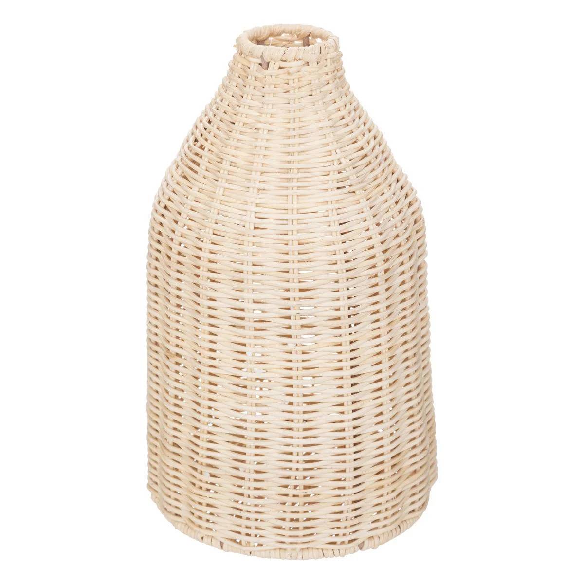 Vase Fer Rotin D 15 cm H 26 cm - ATMOSPHERA - Image 1