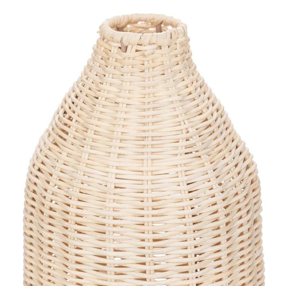 Vase Fer Rotin D 15 cm H 26 cm - ATMOSPHERA - Image 3