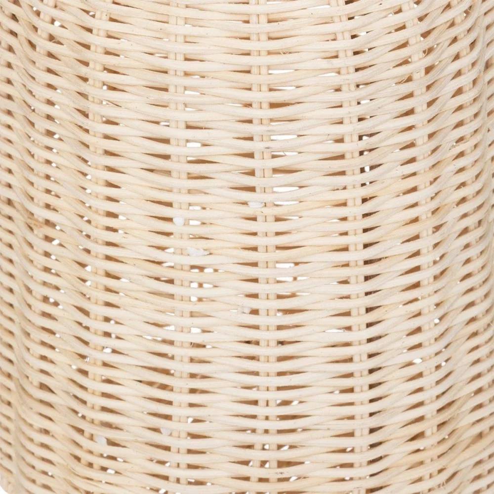 Vase Fer Rotin D 15 cm H 26 cm - ATMOSPHERA - Image 2