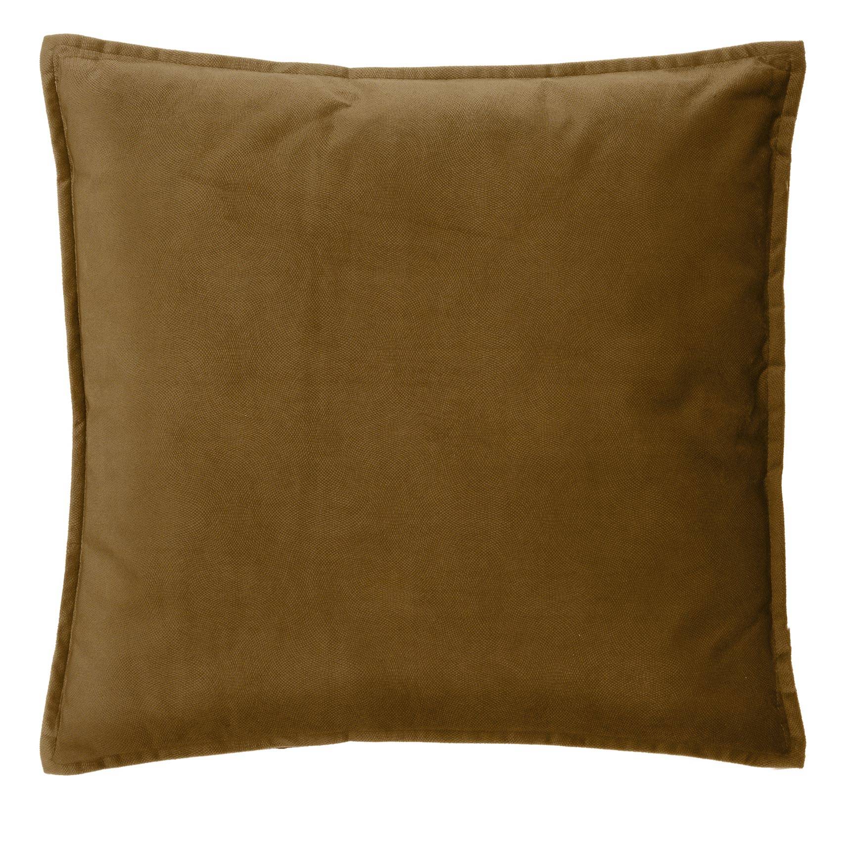Coussin déhoussable Polyester Mordoré 45 x 45 cm - ATMOSPHERA