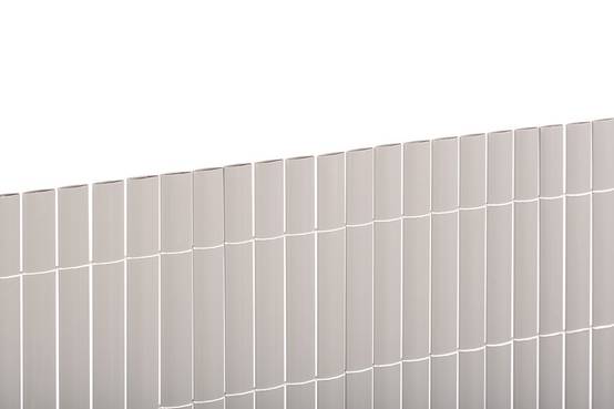 Canisse PVC double face blanc L.3 m l.1.5 m ép.20 mm - Nortene - Image 1