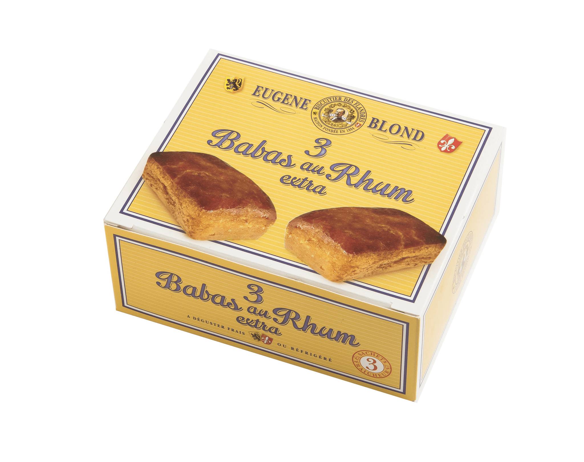 Eugène Blond - Eugène Blond - Etui Baba au rhum 240 g