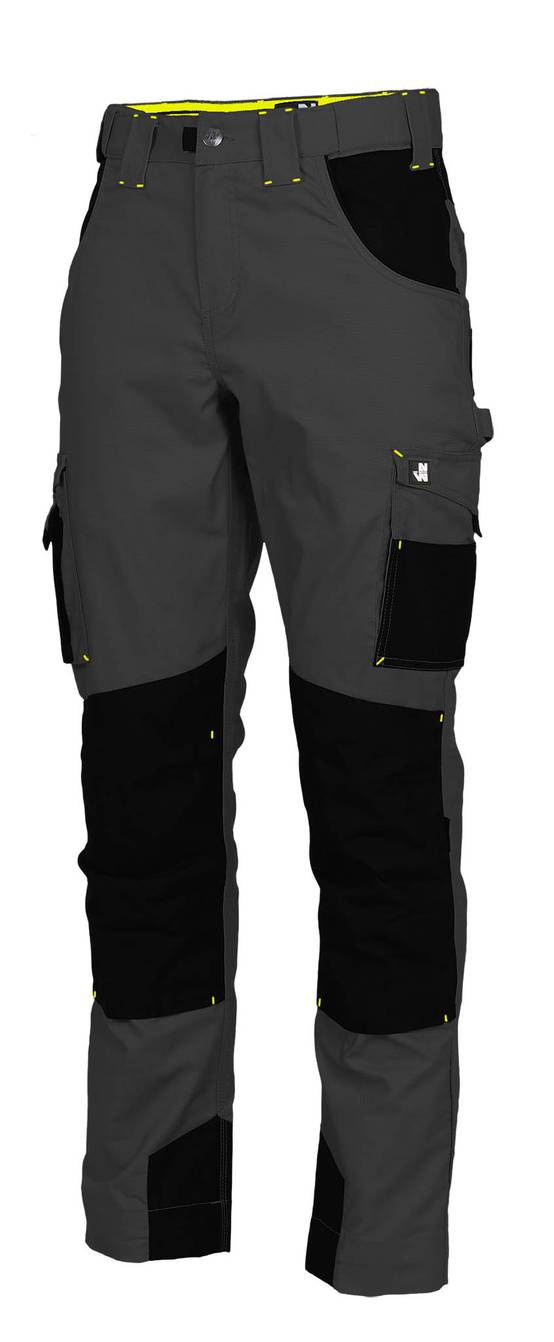 Nineworths - Pantalon de travail Adam gris/noir taille 36 - Nine Worths - Image 9
