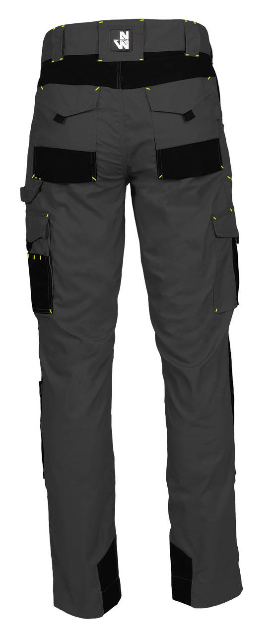 Nineworths - Pantalon de travail Adam gris/noir taille 36 - Nine Worths - Image 7