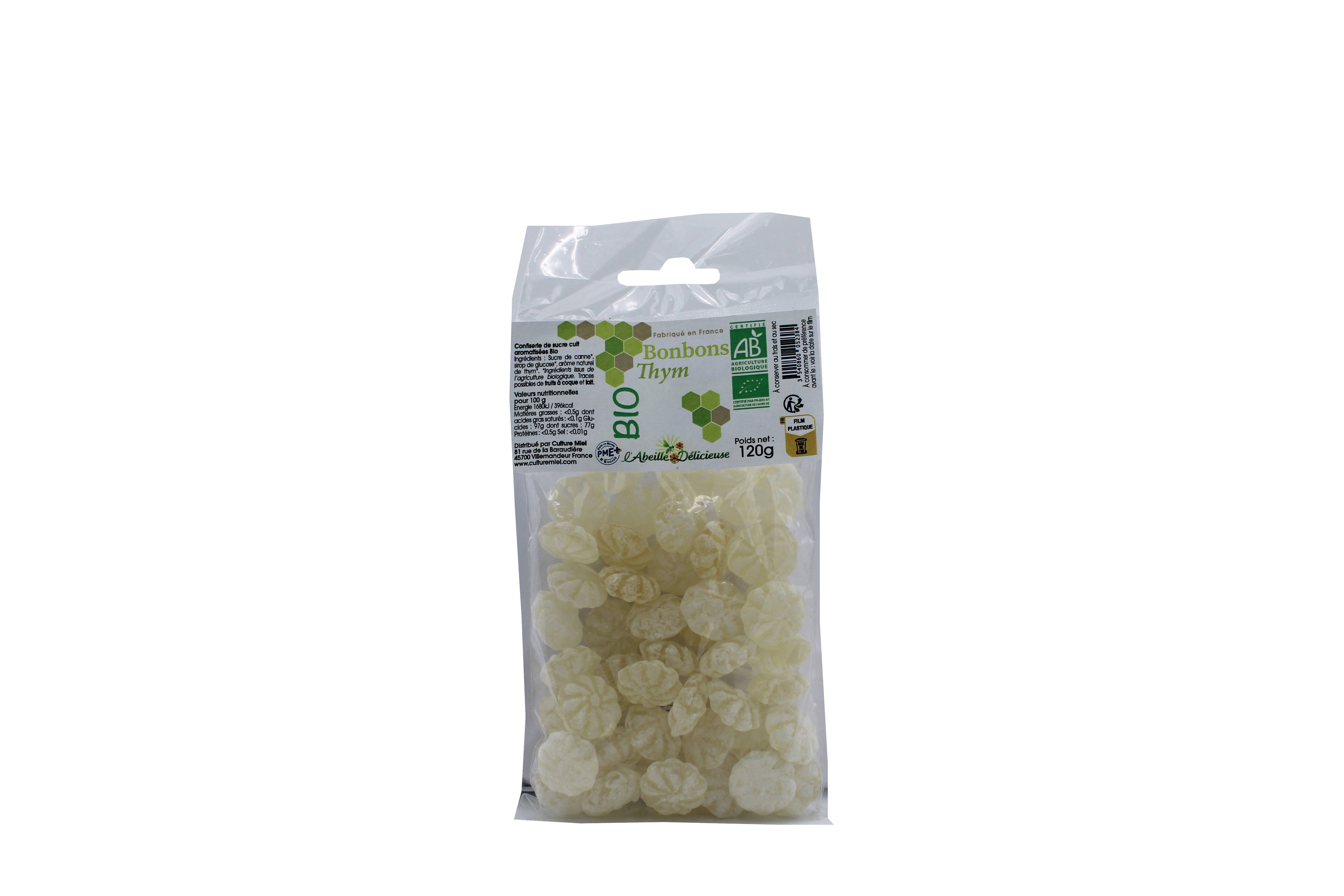 L'Abeille Délicieuse - Bonbon bio au thym 120 g - L'Abeille Délicieuse - Image 2