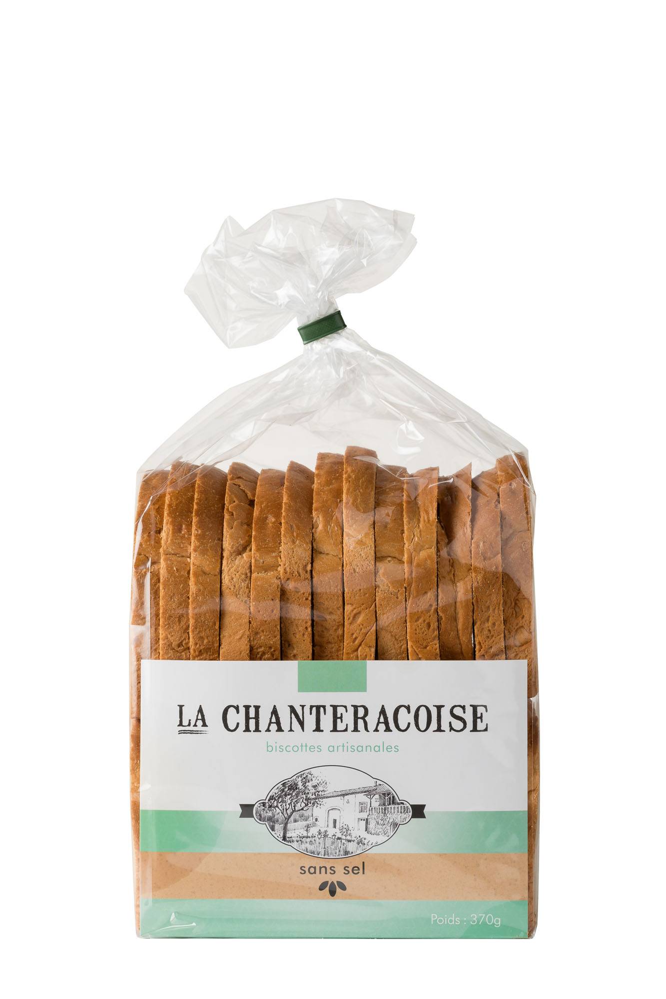 Biscotterie la Chanteracoise - Biscottes sans sel 370 g - Biscotterie La Chanteracoise