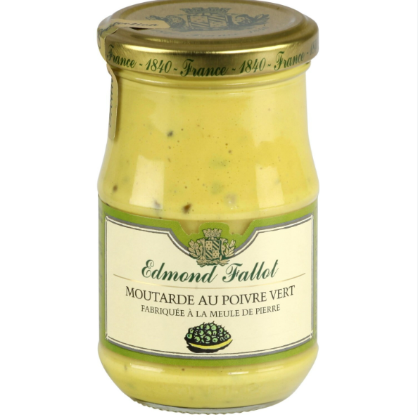 Fallot - Moutarde au poivre vert 210 g - Edmont Fallot