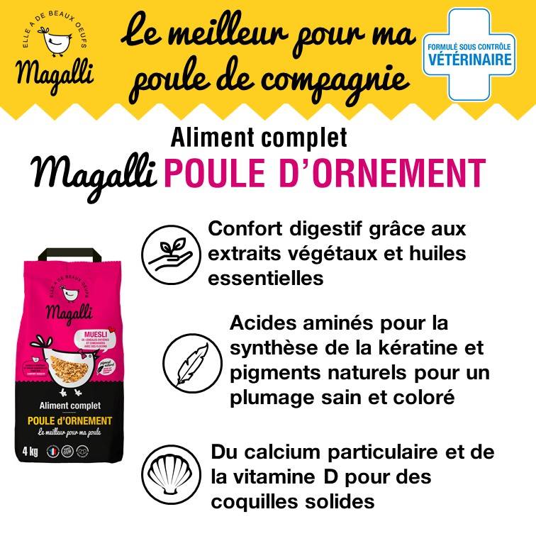 Magalli - Aliment Muesli Poule d'Ornement – MAGALLI - Image 3