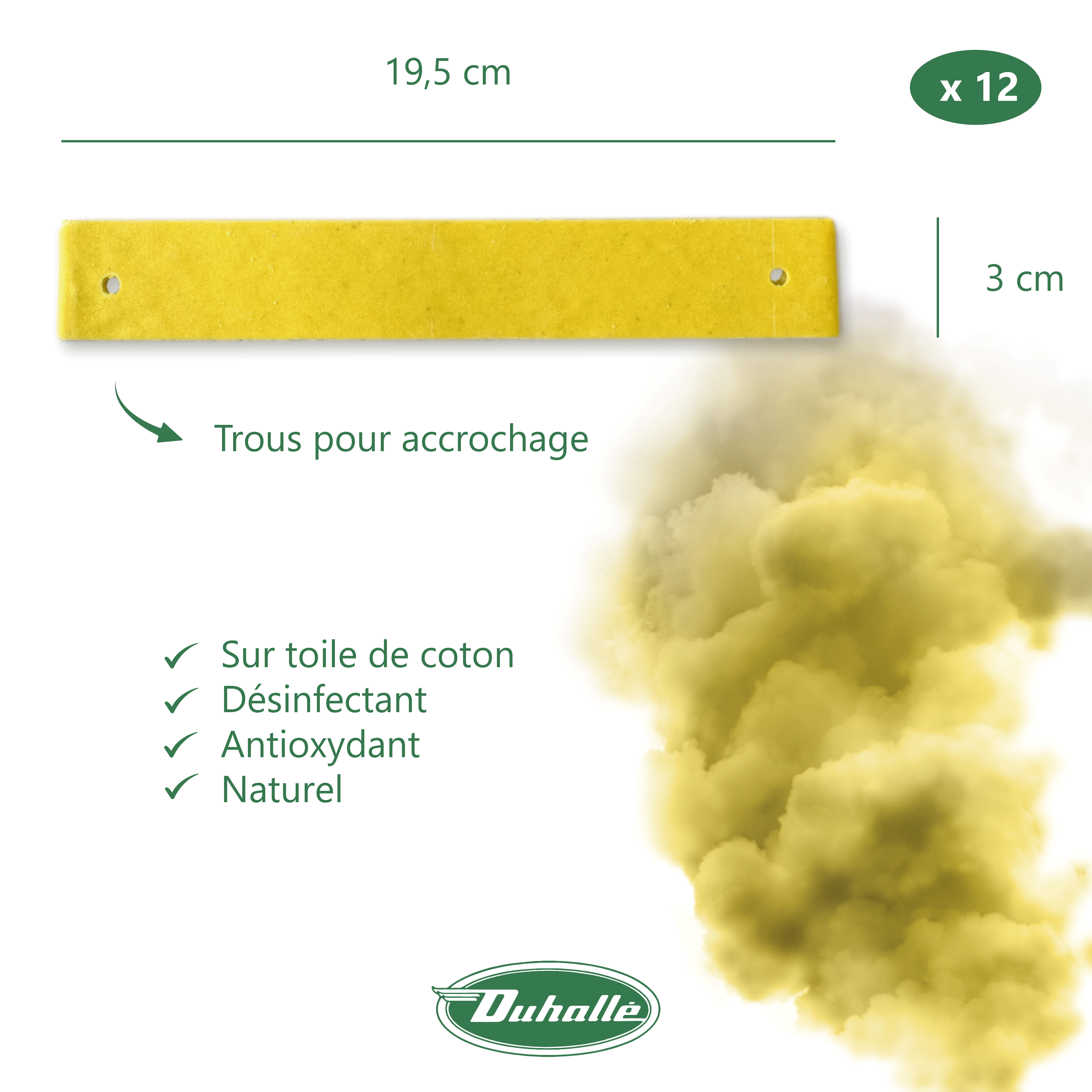 Duhalle - Mèches soufrées œnologique boîte 500 g - Duhallé - Image 4