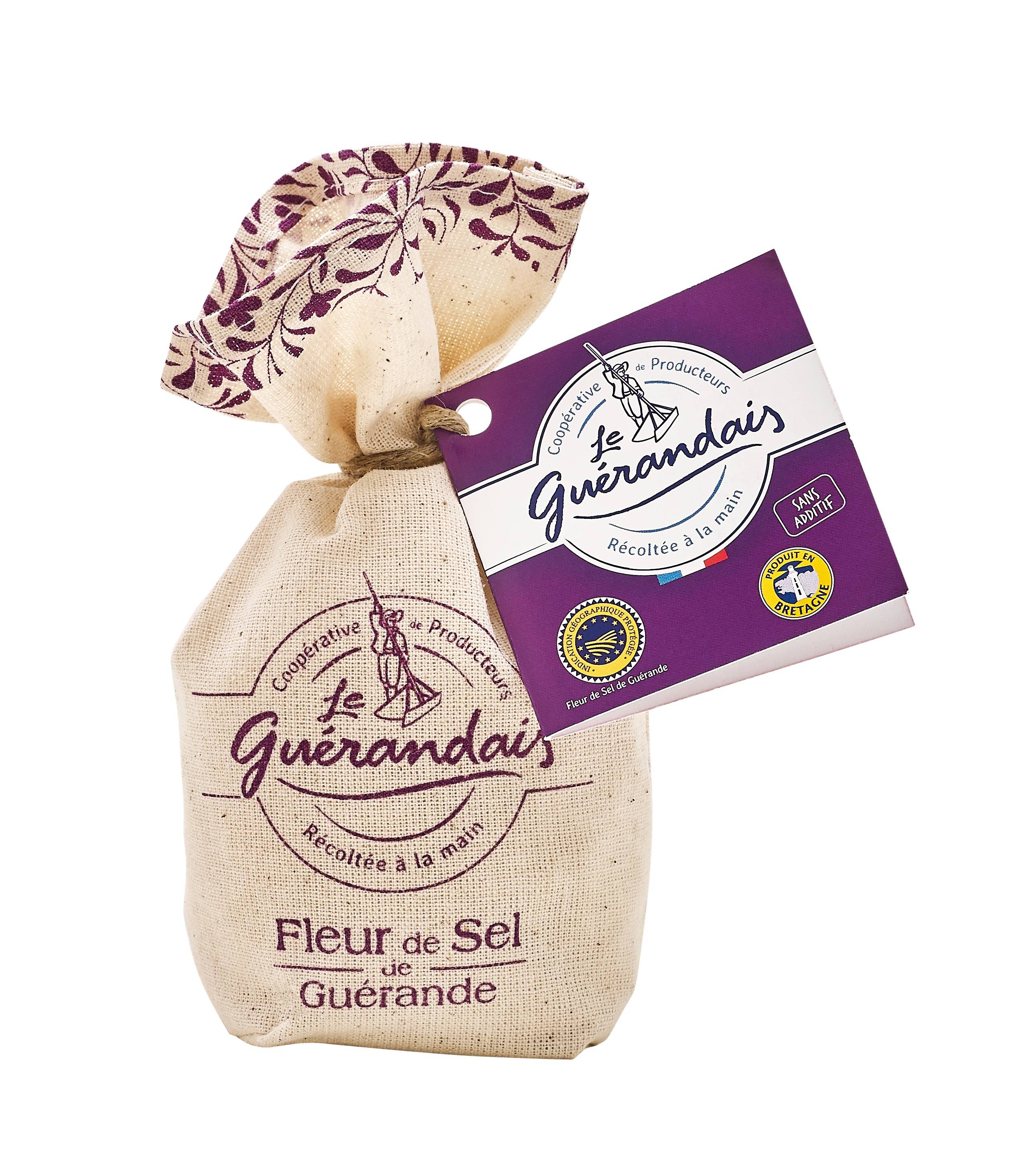 FLEUR DE SEL DE GUERANDE IGP SAC TOILE 125 G TRADITION